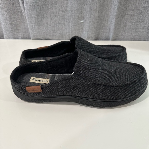 Men’s dearfoam moccasin slippers. Size 13-14 - Picture 3 of 7